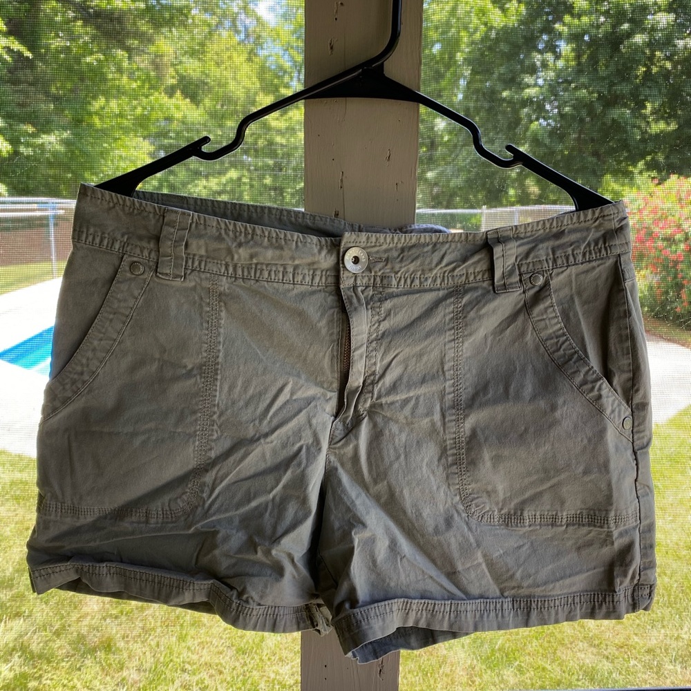 DKNY Green Shorts